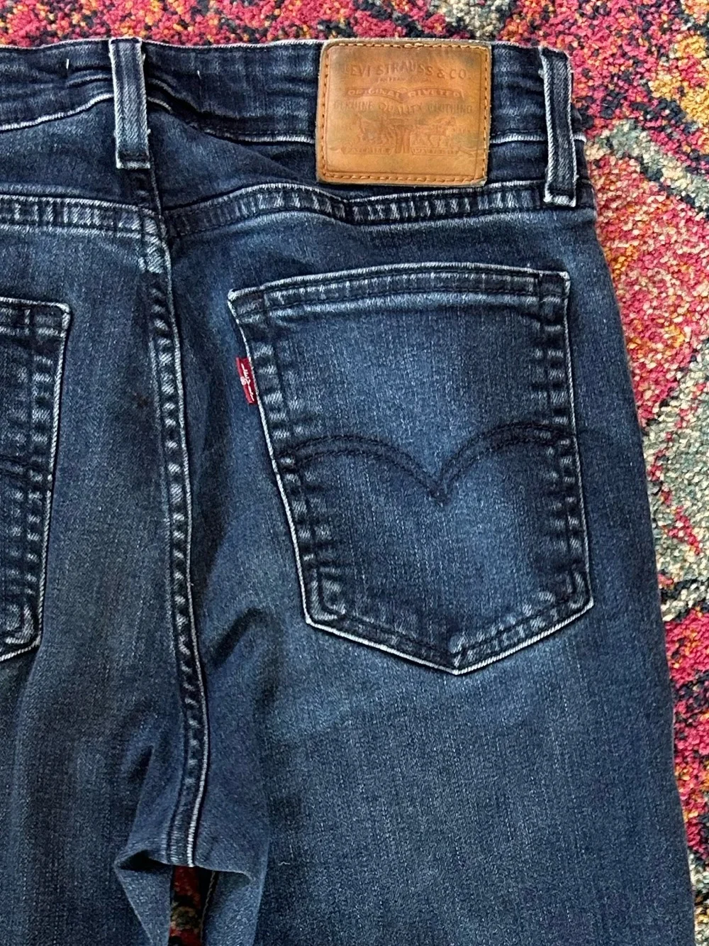 Levi’s | Women’s Dark Blue Denim Premium 725 High Rise Bootcut Jeans Size 29